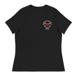 T-shirt Femme Brodé Cœur Chambrage - Souleu & Baieta Nice