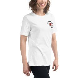 T-shirt Femme brodé  – Cœur Chambrage - Souleu & Baieta Nice