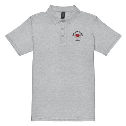 Polo Femme Brodé Cœur Grimace - Souleu & Baieta - Nice