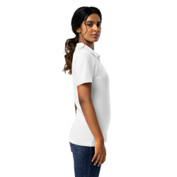 Polo Femme Brodé Cœur Grimace - Souleu & Baieta - Nice