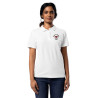 Polo Femme Brodé Cœur Grimace - Souleu & Baieta - Nice