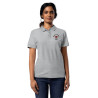 Polo Femme Brodé Cœur Grimace - Souleu & Baieta - Nice
