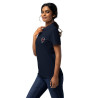 Polo Femme Brodé Cœur Grimace - Souleu & Baieta - Nice