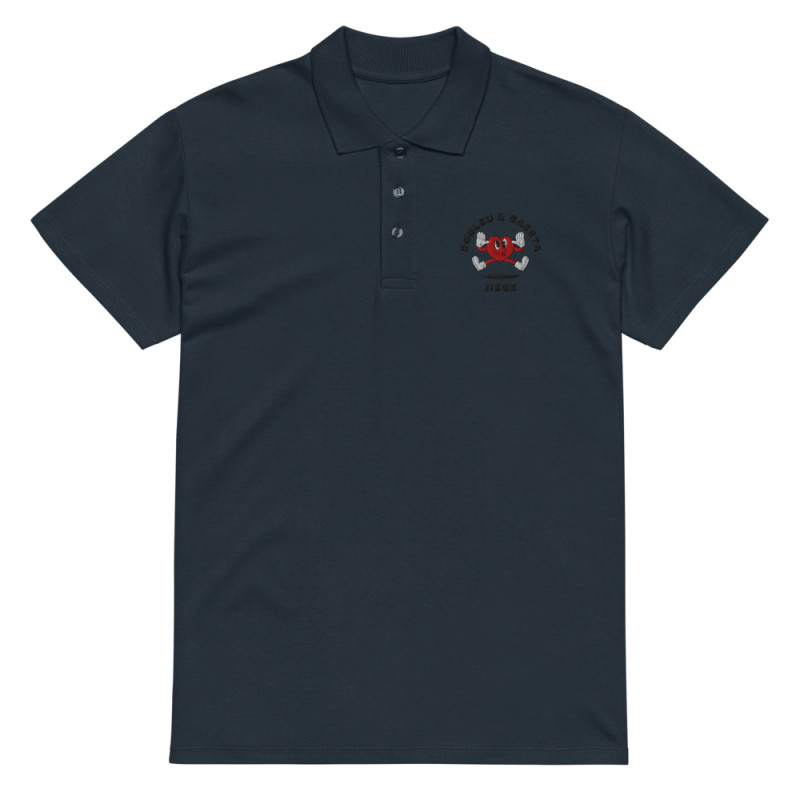 Polo logo cœur chambreur Souleu & Baieta Polo logo cœur chambreur Souleu & Baieta