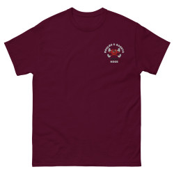 T-shirt Brodé Coeur Chambrage - Souleu & Baieta