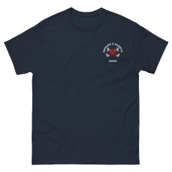 T-shirt Brodé Cœur Chambrage - Souleu & Baieta