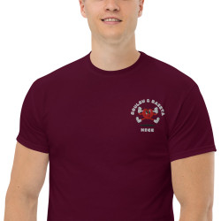 T-shirt Brodé Coeur Chambrage - Souleu & Baieta