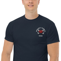 T-shirt Brodé Cœur Chambrage - Souleu & Baieta