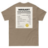 T-shirt "Profil Nutritionnel du Niçois" – Broderie Souleu & Baieta