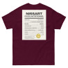 T-shirt "Profil Nutritionnel du Niçois" – Broderie Souleu & Baieta