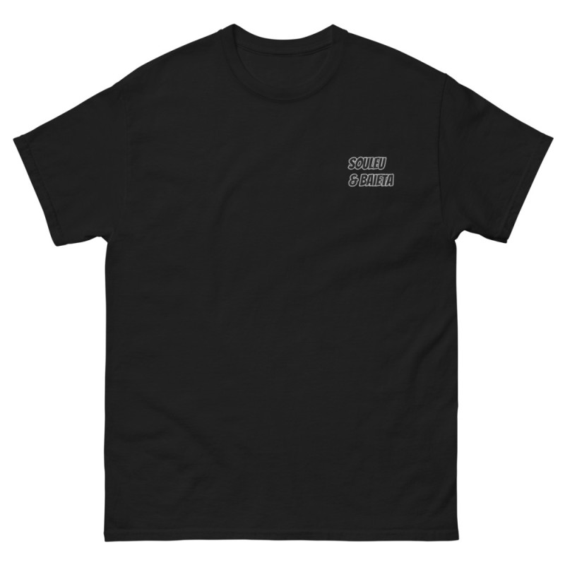 T-shirt "Profil Nutritionnel du Niçois" – Broderie Souleu & Baieta