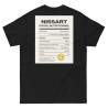 T-shirt "Profil Nutritionnel du Niçois" – Broderie Souleu & Baieta