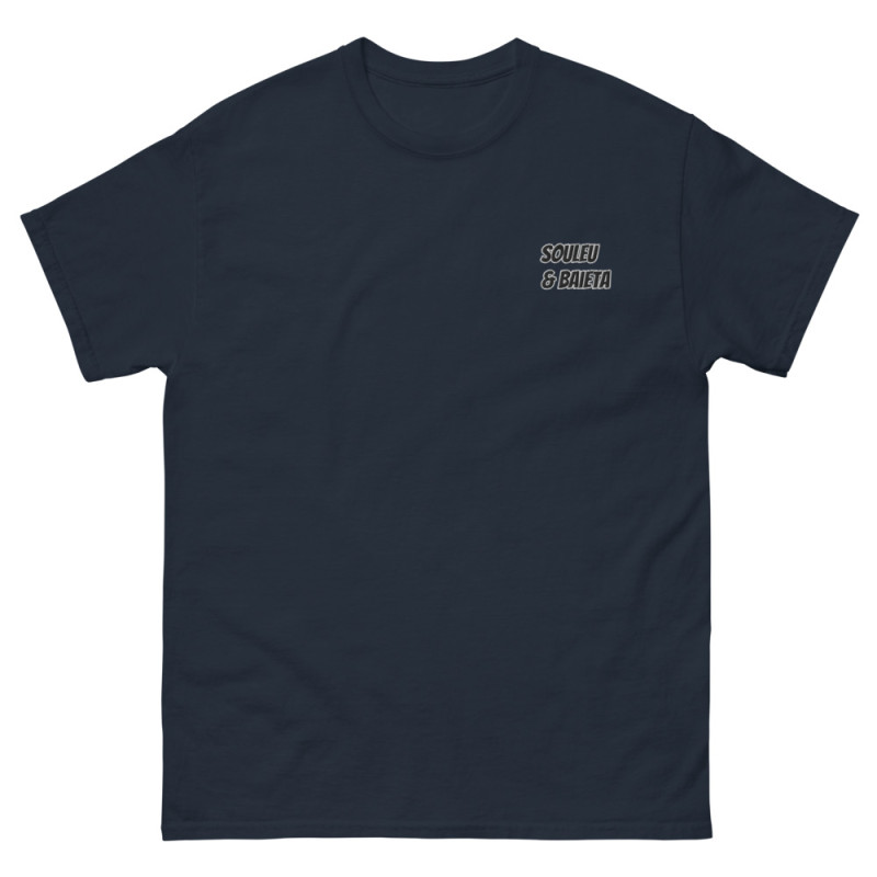 T-shirt "Profil Nutritionnel du Niçois" – Broderie Souleu & Baieta