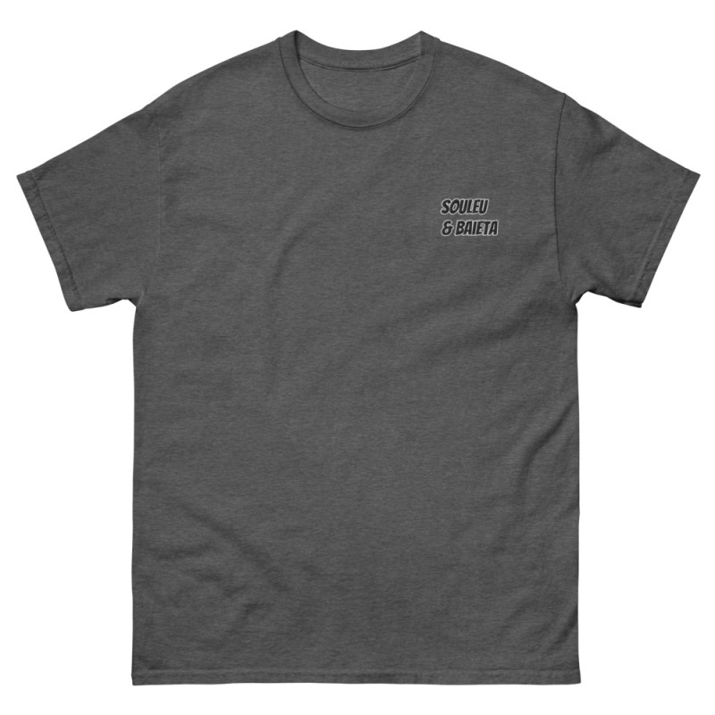 T-shirt "Profil Nutritionnel du Niçois" – Broderie Souleu & Baieta