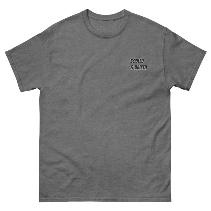 T-shirt "Profil Nutritionnel du Niçois" – Broderie Souleu & Baieta
