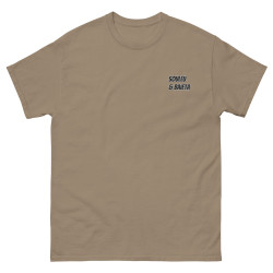 T-shirt "Profil Nutritionnel du Niçois" – Broderie Souleu & Baieta