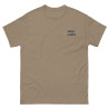 T-shirt "Profil Nutritionnel du Niçois" – Broderie Souleu & Baieta