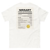 T-shirt "Profil Nutritionnel du Niçois" – Broderie Souleu & Baieta