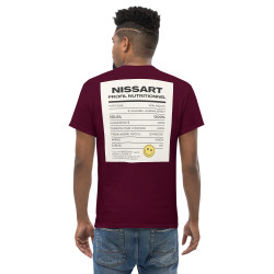 T-shirt "Profil Nutritionnel du Niçois" – Broderie Souleu & Baieta
