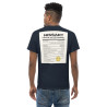 T-shirt "Profil Nutritionnel du Niçois" – Broderie Souleu & Baieta