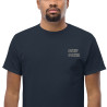 T-shirt "Profil Nutritionnel du Niçois" – Broderie Souleu & Baieta
