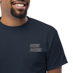 T-shirt "Profil Nutritionnel du Niçois" – Broderie Souleu & Baieta
