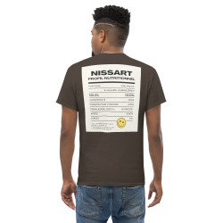 T-shirt "Profil Nutritionnel du Niçois" – Broderie Souleu & Baieta