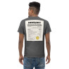 T-shirt "Profil Nutritionnel du Niçois" – Broderie Souleu & Baieta
