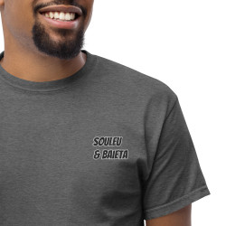 T-shirt "Profil Nutritionnel du Niçois" – Broderie Souleu & Baieta