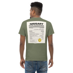 T-shirt "Profil Nutritionnel du Niçois" – Broderie Souleu & Baieta