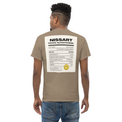 T-shirt "Profil Nutritionnel du Niçois" – Broderie Souleu & Baieta