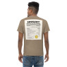 T-shirt "Profil Nutritionnel du Niçois" – Broderie Souleu & Baieta