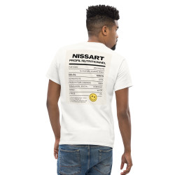 T-shirt "Profil Nutritionnel du Niçois" – Broderie Souleu & Baieta