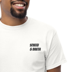 T-shirt "Profil Nutritionnel du Niçois" – Broderie Souleu & Baieta