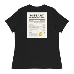 T-shirt Femme "Profil du Niçois" Broderie Souleu & Baieta