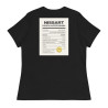 T-shirt Femme "Profil du Niçois" Broderie Souleu & Baieta