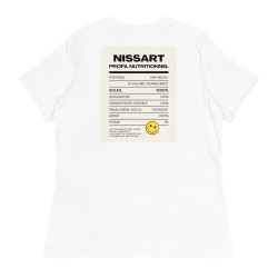 T-shirt Femme "Profil du Niçois" Broderie Souleu & Baieta