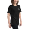 T-shirt Femme "Profil du Niçois" Broderie Souleu & Baieta