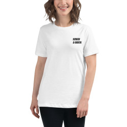 T-shirt Femme "Profil du Niçois" Broderie Souleu & Baieta