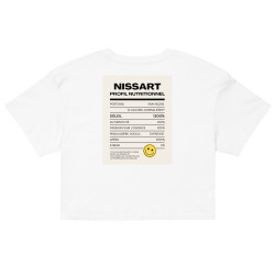 Crop Top "Profil du Niçois" – Broderie Souleu & Baieta