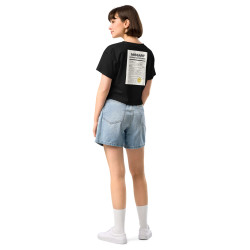 Crop Top "Profil du Niçois" – Broderie Souleu & Baieta