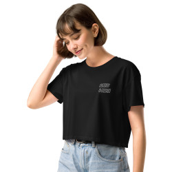 Crop Top "Profil du Niçois" – Broderie Souleu & Baieta