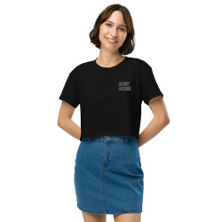 Crop Top "Profil du Niçois" – Broderie Souleu & Baieta
