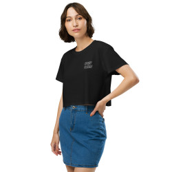 Crop Top "Profil du Niçois" – Broderie Souleu & Baieta
