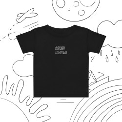 T-shirt Bébé "Profil du Niçois" – Broderie Souleu & Baieta