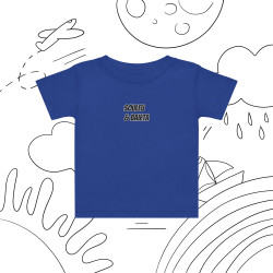 T-shirt Bébé "Profil du Niçois" – Broderie Souleu & Baieta