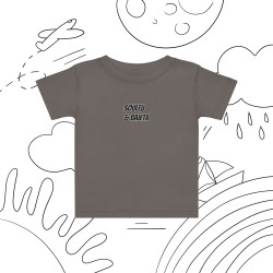 T-shirt Bébé "Profil du Niçois" – Broderie Souleu & Baieta