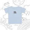 T-shirt Bébé "Profil du Niçois" – Broderie Souleu & Baieta