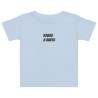 T-shirt Bébé "Profil du Niçois" – Broderie Souleu & Baieta