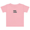 T-shirt Bébé "Profil du Niçois" – Broderie Souleu & Baieta